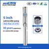 MASTRA 5 pouces All en acier inoxydable 620 GPH POMME POMPE SUMMERIBLE 5SP15 3 4 HP POMME DE PELLE PELLEMIBLE