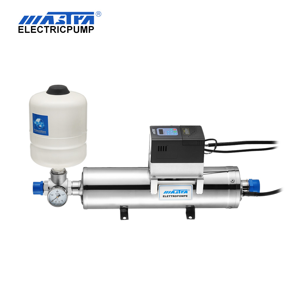 Système d'alimentation en eau de fréquence variable Système de pompe d'égout submersible haute tête