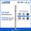 Pompe à eau de forage submersible Mastra 3.5 pouces 3hp R85-QF 380V pompe à eau submersible