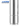 MASTRA 6 pouces All en acier inoxydable Pump submersible puits revues