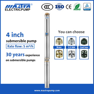 MASTRA 4 pouces Meilleure marque Submersible Well Pump R95-BF Best Well Pumps Submersible