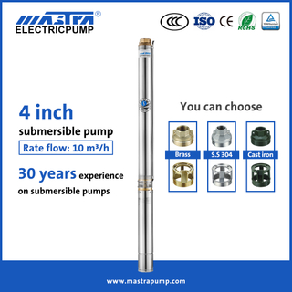 Pompe à eau submersible Mastra 4 pouces R95-MA Pompe à eau agricole solaire
