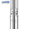 Pompe de puits submersible automatique en acier inoxydable Mastra 4 pouces 4SP meilleure pompe de puits submersible 1/2 hp