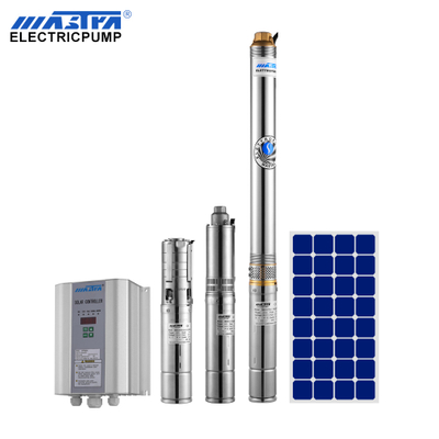 Solar DC Système de pompe à eau à l'huile moteur électrique refroidi à l'huile