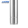 MASTRA 4 pouces en acier inoxydable complet Grundfos Submersible Well Pump Reviews 4sp Best Solar Submersible Pompe