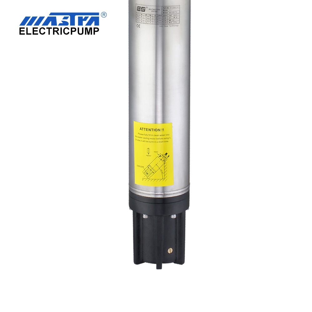 Pompe à eau électrique Mastra 6 pouces submersible R150-GS meilleures pompes de puisard submersibles